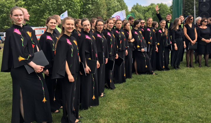 VGTU choras sezoną užbaigė trimis koncertais Dzūkijoje